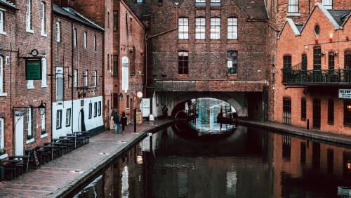 Canal in Birmingham