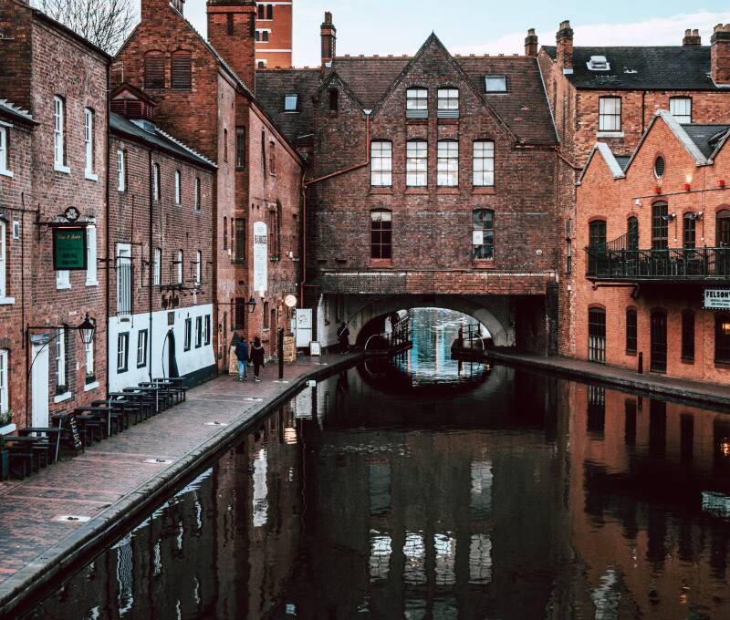 Canal in Birmingham